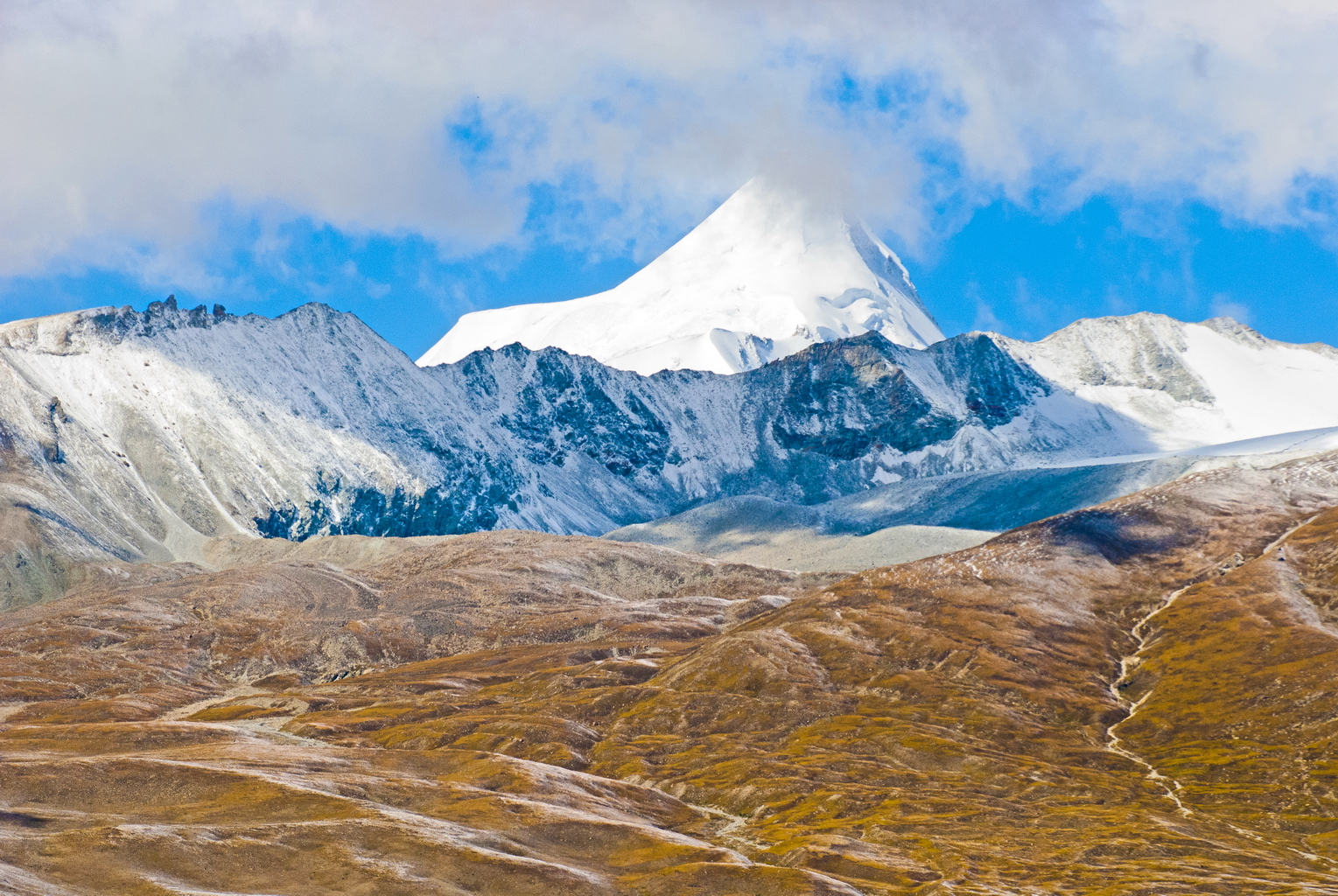 安多格拉丹东雪山       