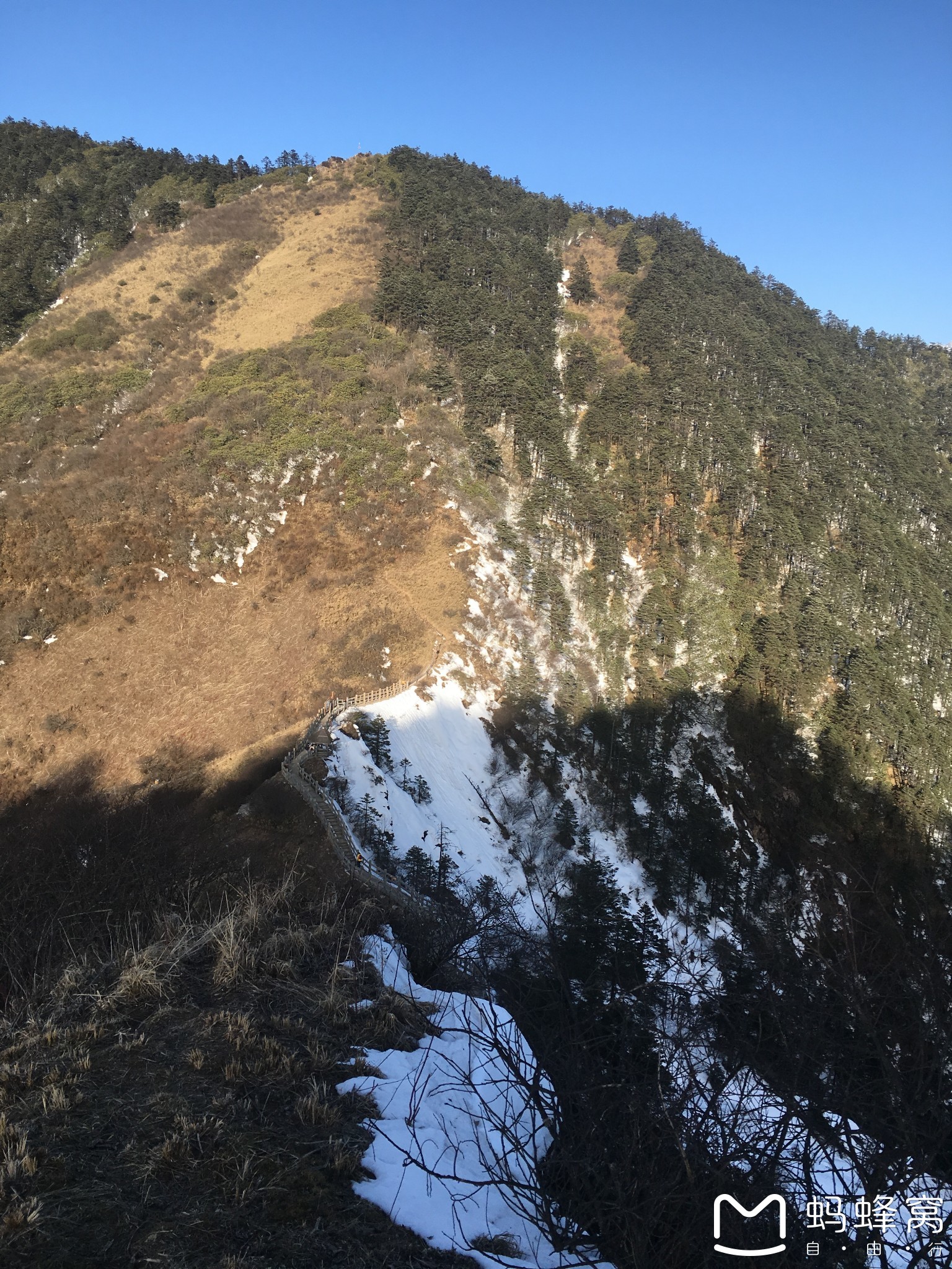 西岭雪山日出 红石尖道路被封,也没有看到传说中的阴阳界应该夏天看到