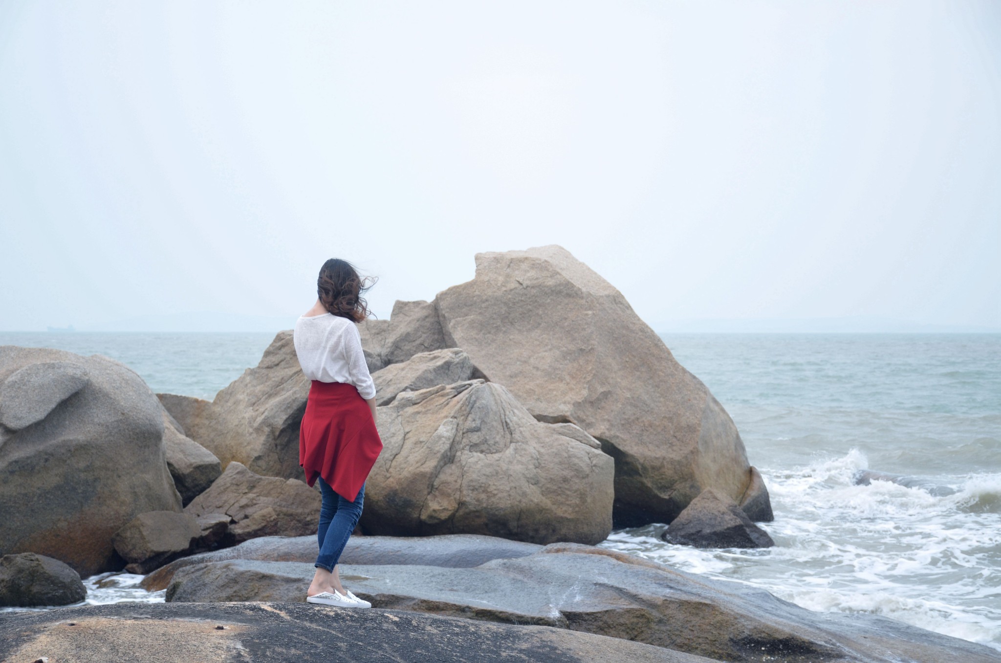 黄厝半日游——阴天的厦门海滩