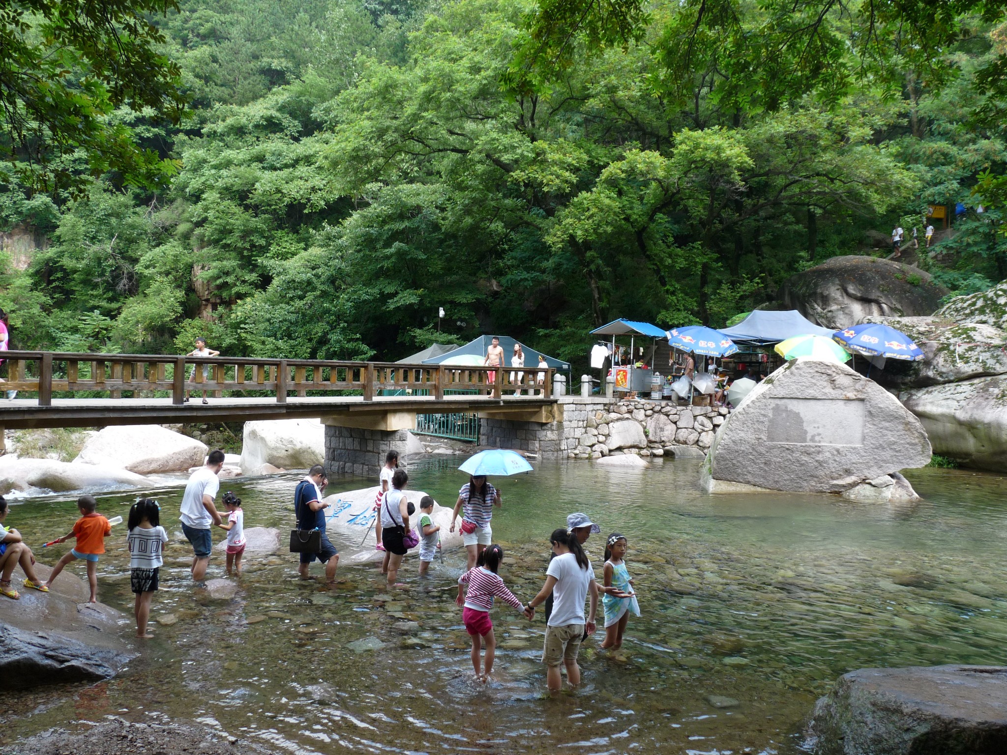 北九水风景区        